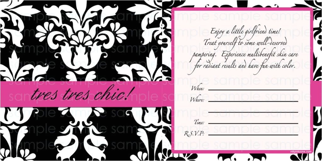 Mary Kay Cosmetics Party Invitations Training Center Warm Chatter Invitations Mary Kay