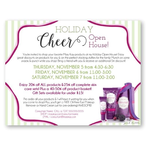 Mary Kay Party Invitation Postcards Best 25 Open House Invitation Ideas On Pinterest