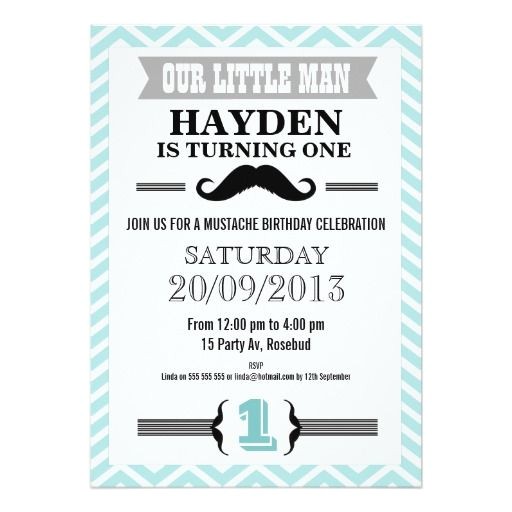Mens Birthday Party Invitation Templates 25 Best Ideas About Mustache First Birthday On Pinterest