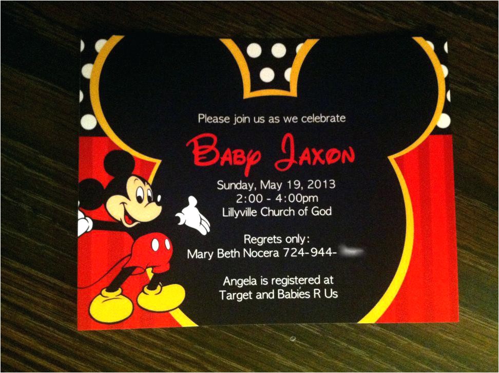 Mickey Mouse Baby Shower Invitations Party City Mickey Mouse Baby Shower Invitations Baby Boy Shower New Mickey Mouse Baby Shower Invitations Party City Mickey Mouse Baby Shower Invitations Baby Boy Shower New