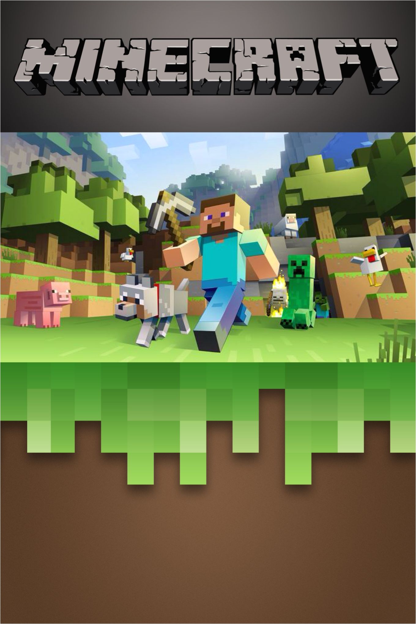 Minecraft Birthday Party Invitations Templates Free Free Minecraft Invitation Template Edit On Phonto App