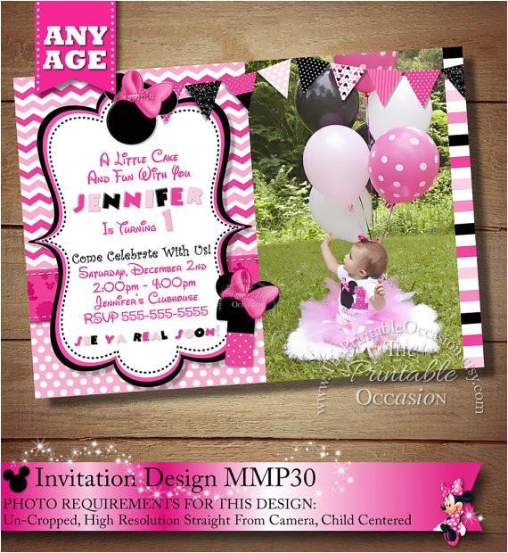 Minnie Mouse 3rd Birthday Invitations Huge Selection Pink Chevron Minnie Mouse Birthday Minnie Mouse 3rd Birthday Invitations Huge Selection Pink Chevron Minnie Mouse Birthday