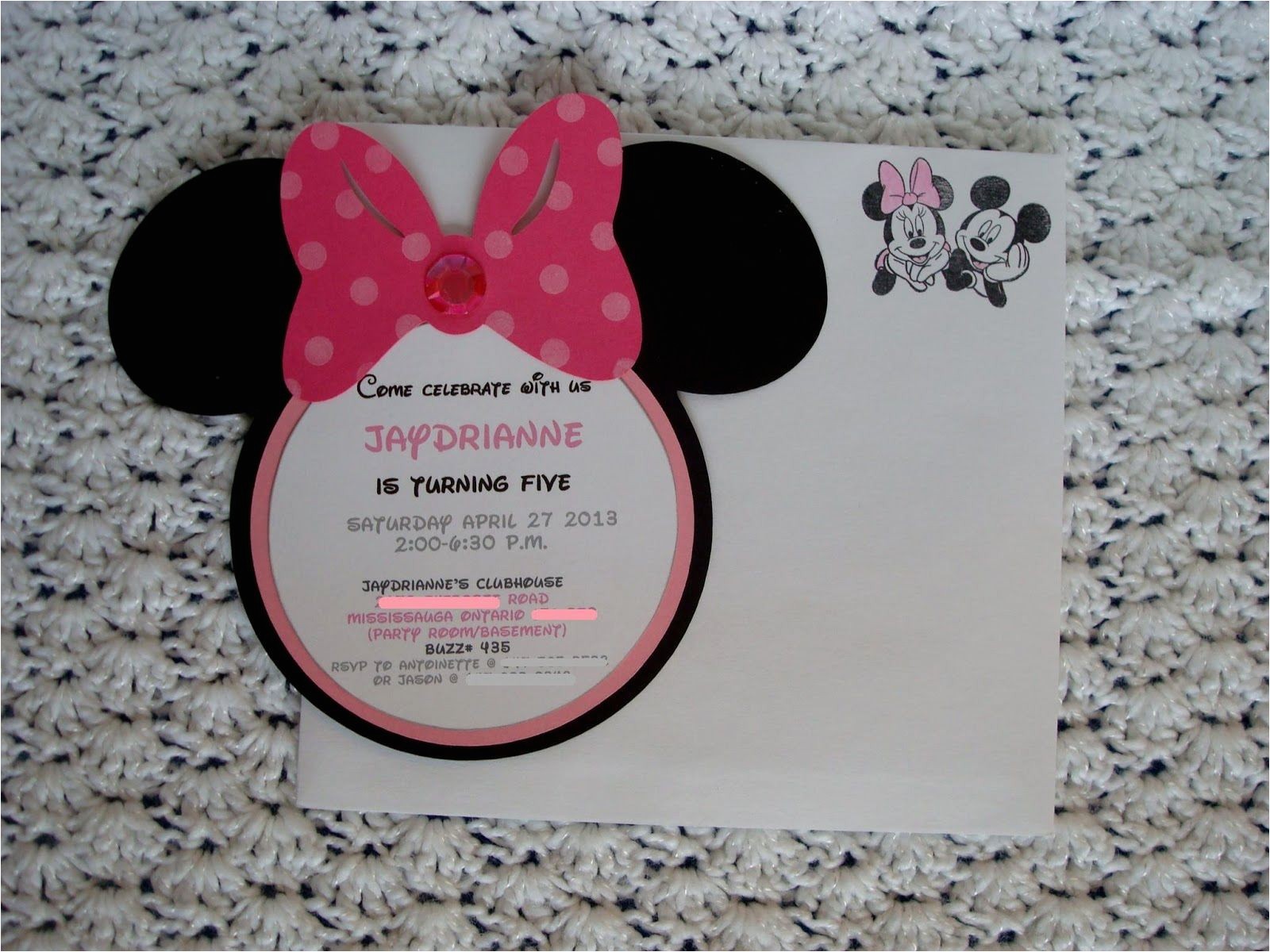 Minnie Mouse Party Invitations Diy Minnie Mouse Birthday Invitations Diy Invitation Librarry