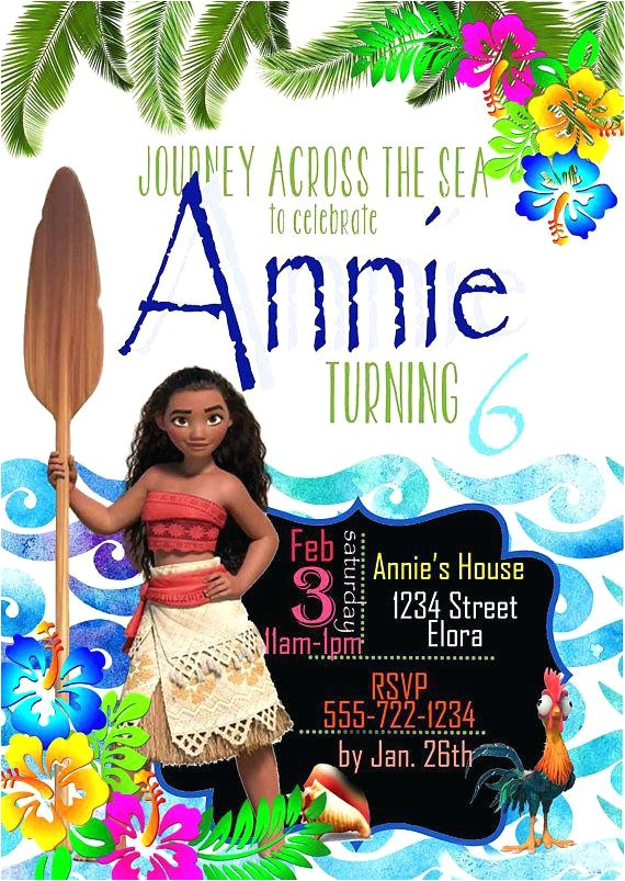 Moana Birthday Invitations Walmart Moana Birthday Invitations Invitations Moana Birthday