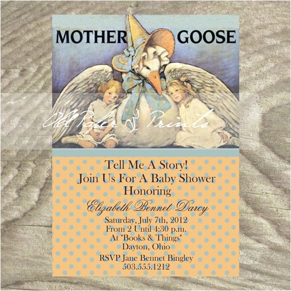 Mother Goose Baby Shower Invitations 39 Best Images About Mother Goose Baby Shower On Pinterest