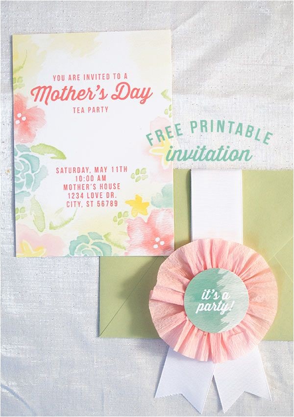Mother S Day Tea Party Invitation Wording Mother S Day Tea Party B Lovely events