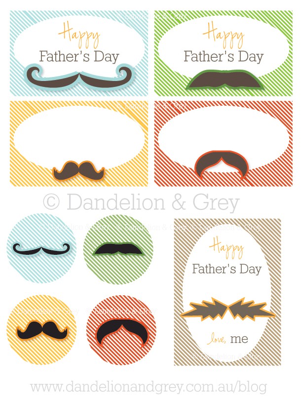 Mustache Birthday Party Printables Moustache Party Printables