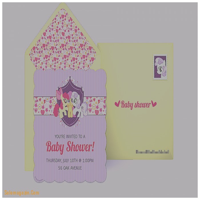 My Little Pony Baby Shower Invitations Baby Shower Invitation Inspirational My Little Pony Show