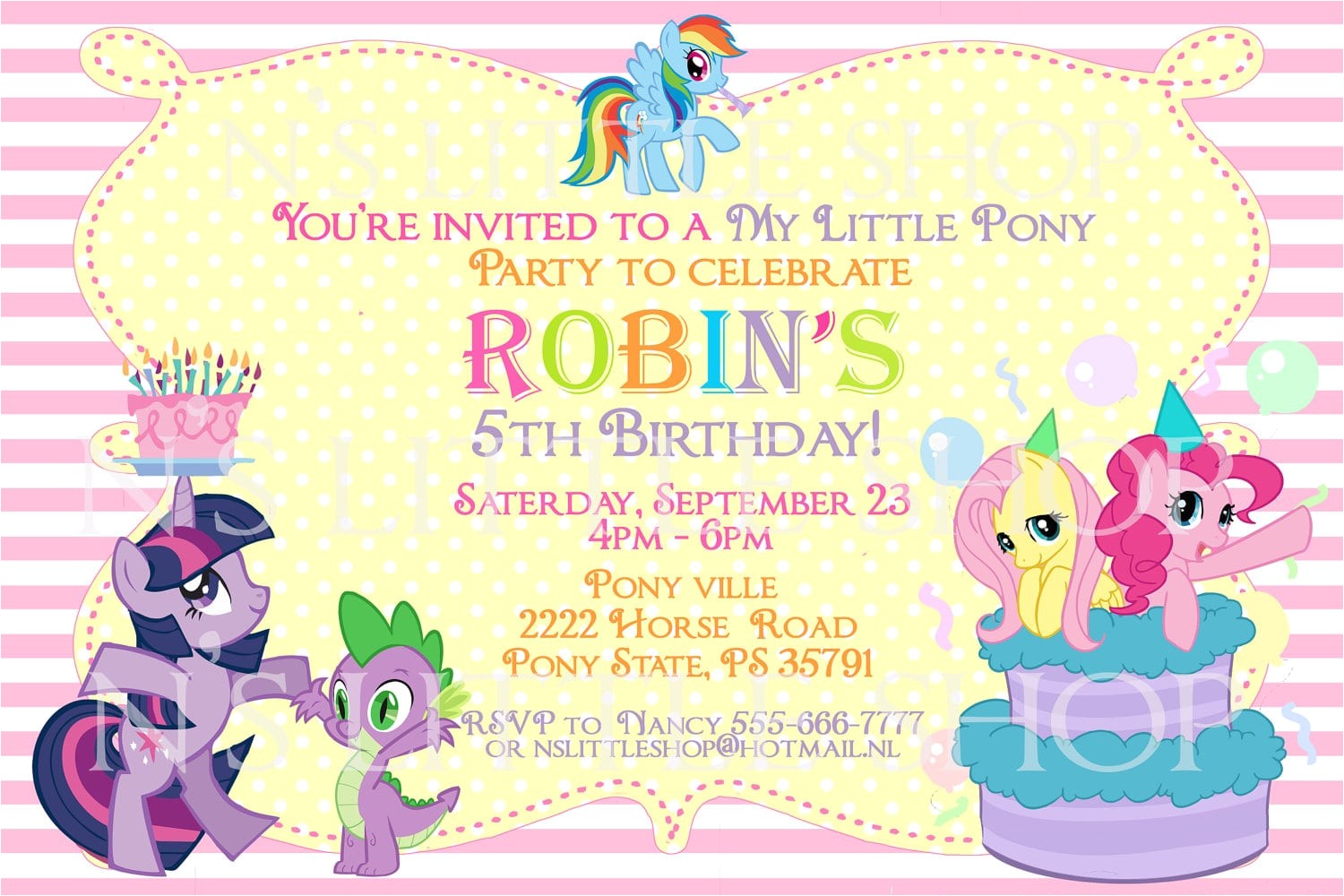 My Little Pony Printable Birthday Invitations Free Printable Pony Party Invitation My Little Pony Printable Birthday Invitations Free Printable Pony Party Invitation