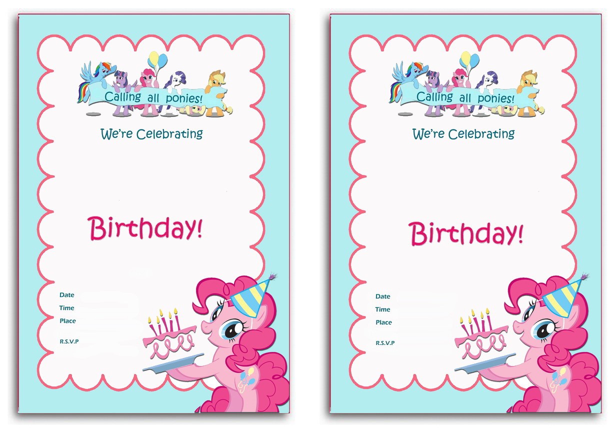 My Little Pony Printable Birthday Invitations My Little Pony Birthday Invitations – Birthday Printable My Little Pony Printable Birthday Invitations My Little Pony Birthday Invitations – Birthday Printable