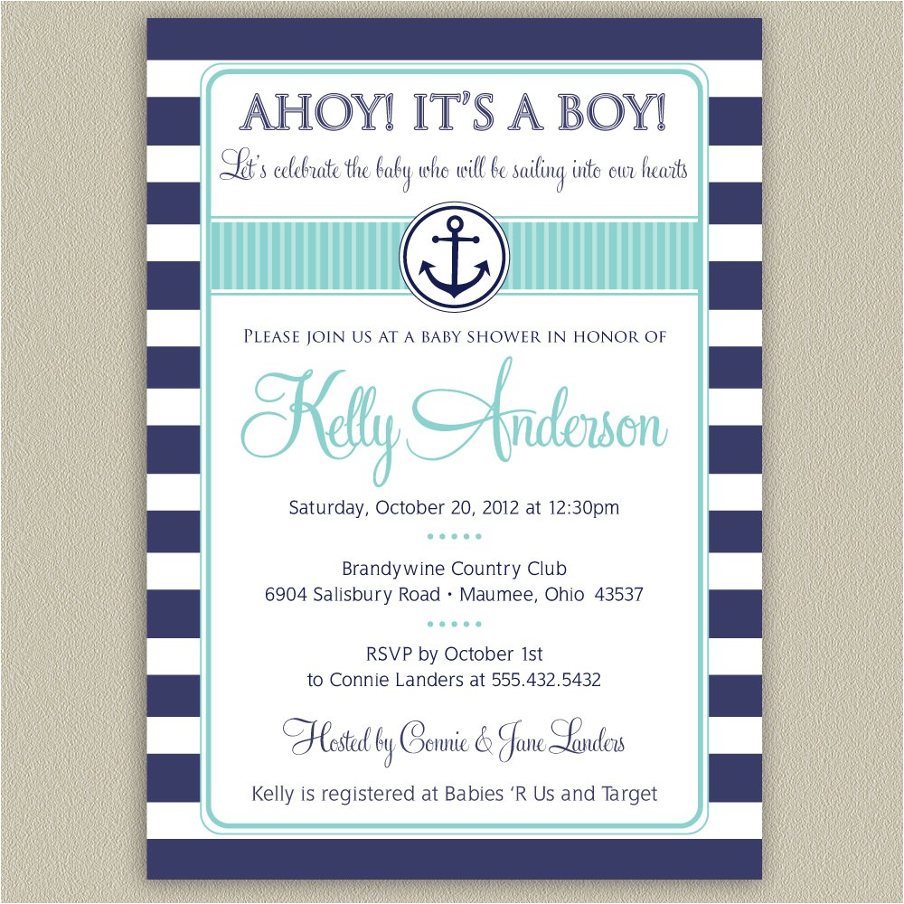 Nautical Baby Shower Invitations Cheap Nautical Baby Shower Invitations Cheap – Invitations Card