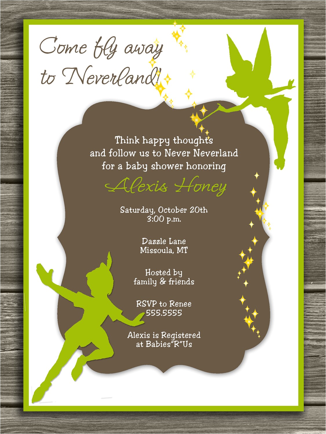 Neverland Baby Shower Invitations 1000 Images About Liams Baby Shower On Pinterest