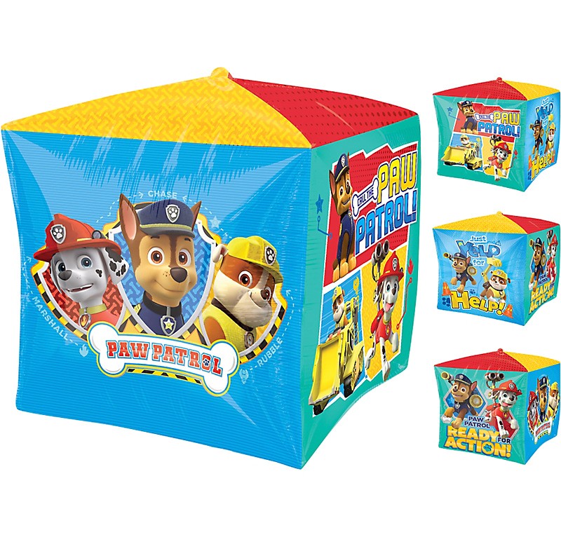 Nick Jr Paw Patrol Birthday Invitations Paw Patrol Cubez Foil Balloon Birthday Party Supplies