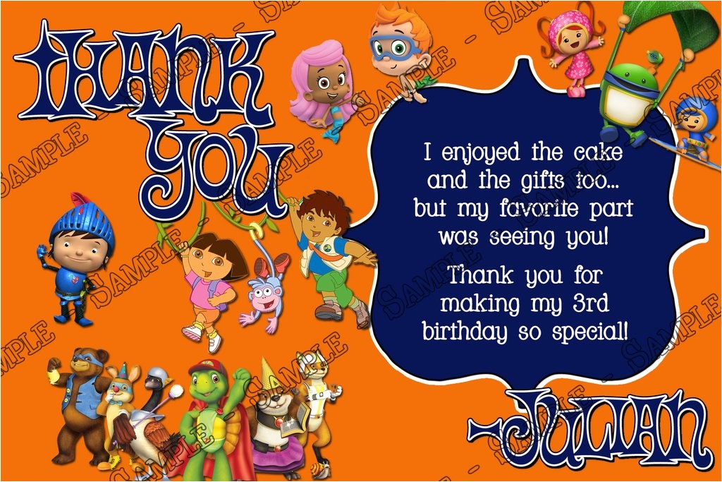 Nick Jr Printable Birthday Invitations Novel Concept Designs Nick Jr Birthday Party Invitation Nick Jr Printable Birthday Invitations Novel Concept Designs Nick Jr Birthday Party Invitation