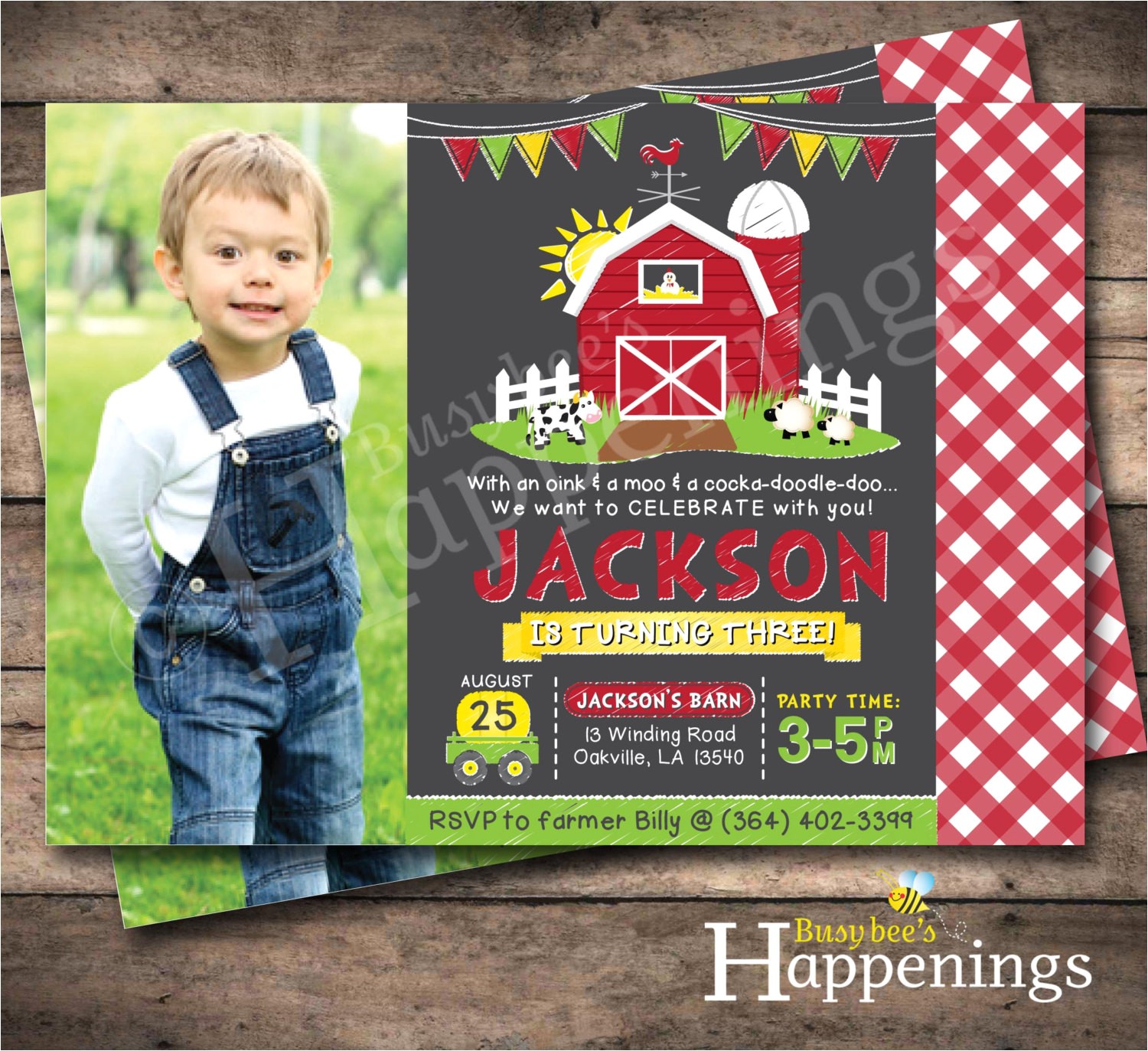 Old Macdonald Had A Farm Birthday Invitations Old Macdonald Had A Farm Birthday Invitations Lijicinu