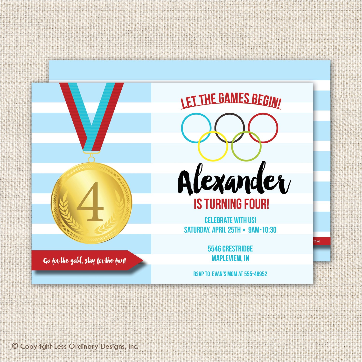 Olympic Birthday Party Invitations Olympics Birthday Party Invitation Olympics Party Sports