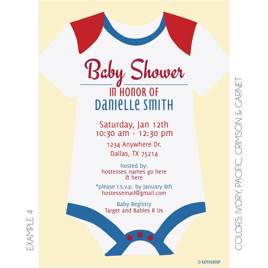 Onesies Baby Shower Invitations Esie Baby Shower Invitation Onesies Baby Shower Invitations Esie Baby Shower Invitation