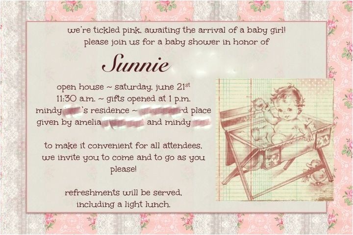 Open House Baby Shower Invitation Wording Baby Shower Food Ideas Baby Shower Ideas Open House