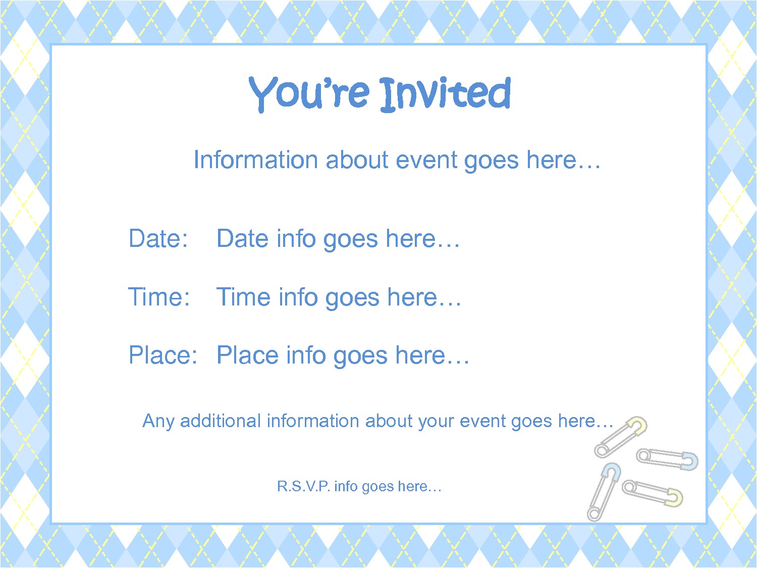Ordering Baby Shower Invitations order Baby Shower Invitations Template