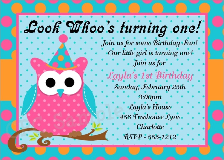 Owl 1st Birthday Invitations Owl 1st Birthday Party Invitations Owl 1st Birthday Invitations Owl 1st Birthday Party Invitations