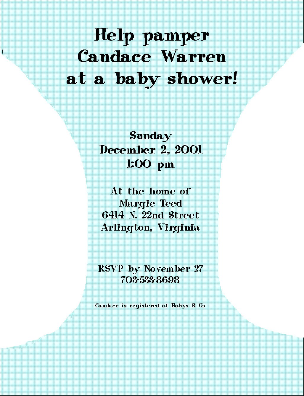 Pamper Baby Shower Invitations Baby Shower Pamper Party Invitations Invitation Librarry