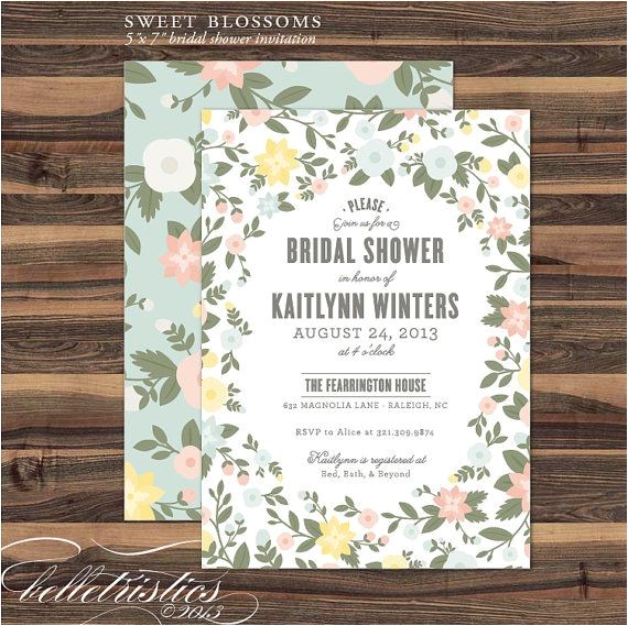 Paper source Bridal Shower Invitations Free Bridal Shower Invitations