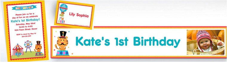 Party City 1st Birthday Invitations Custom 1st Birthday Invitations Party City