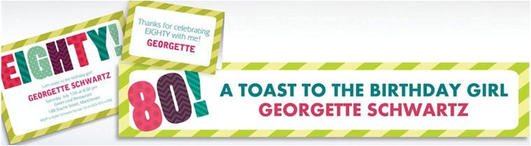 Party City 80th Birthday Invitations 80th 110th Birthday Invitations Party City