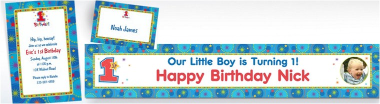 Party City Boy Birthday Invitations Custom 1st Birthday Invitations Party City
