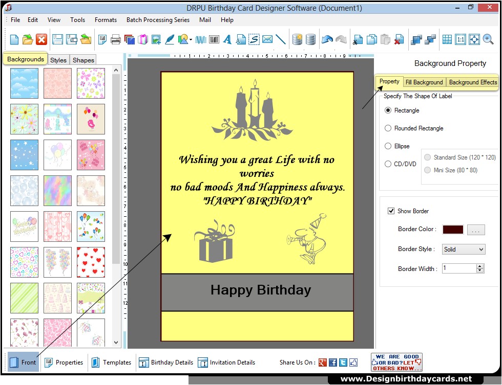 Party Invitation Design software Birthday Invitation Design software Choice Image