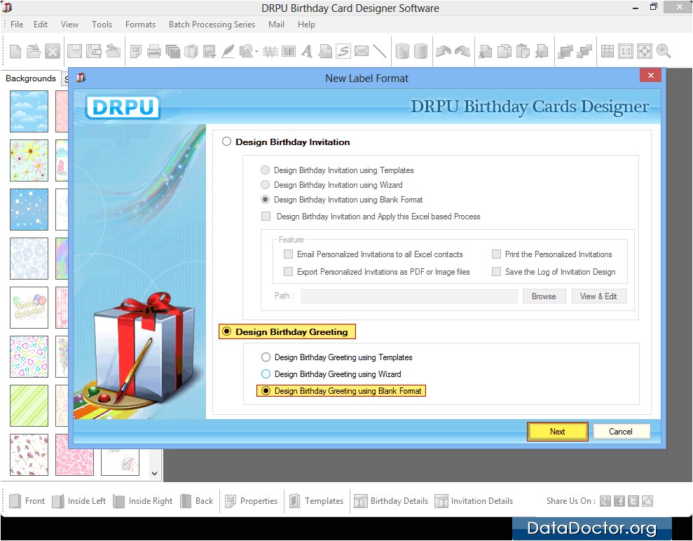 Party Invitation Design software Birthday Invitation Design software Choice Image