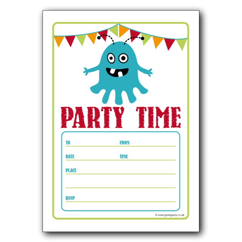 Party Invitation Template Word Free Birthday Party Invitation Templates for Word