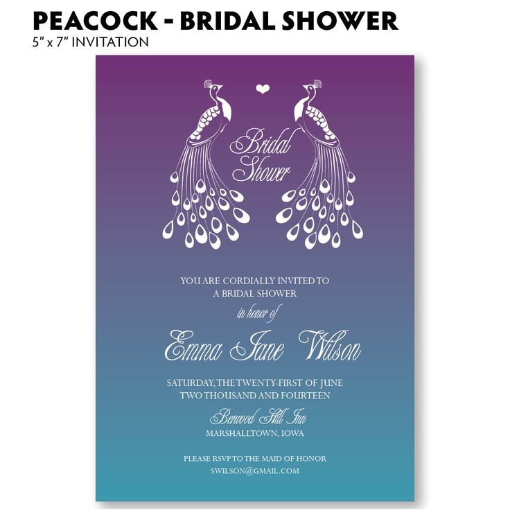 Peacock Bridal Shower Invitations Etsy Best 25 Teal Bridal Showers Ideas On Pinterest