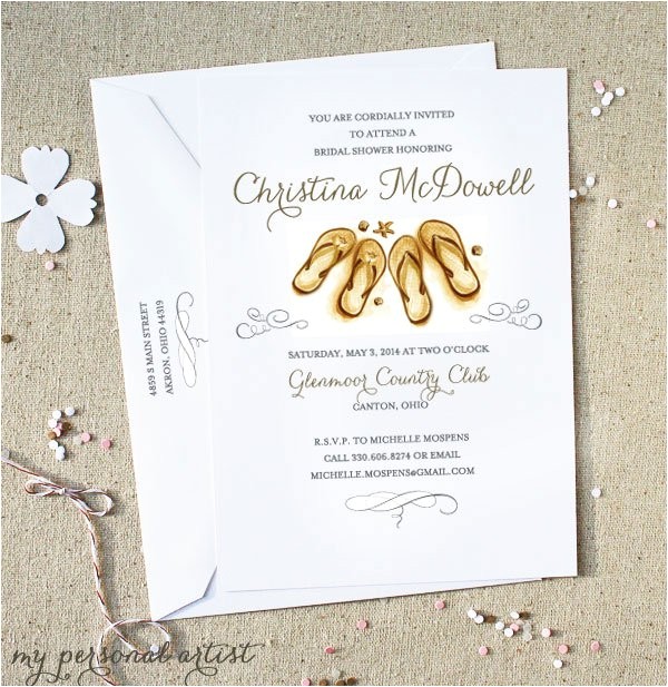 Personal Bridal Shower Invitation Wording Personal Bridal Shower Invitations