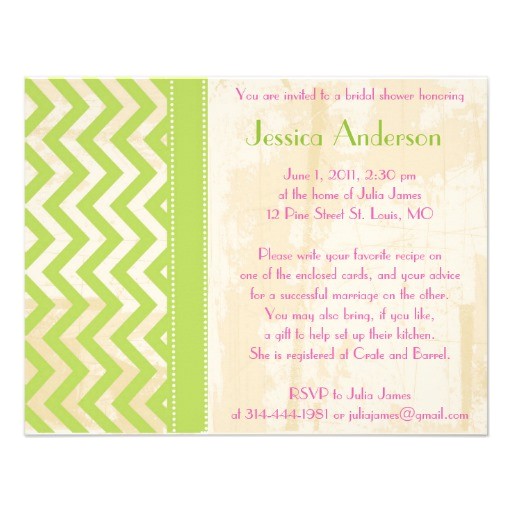 Personal Bridal Shower Invitations Personalized Bridal Shower Invitations 4 25 Quot X 5 5