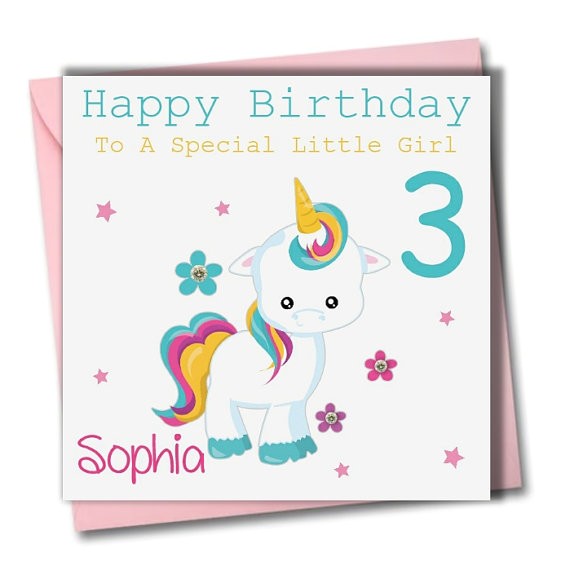 Personalised 1st Birthday Cards for Granddaughter Personalised Girls Birthday Card Daughter Granddaughter