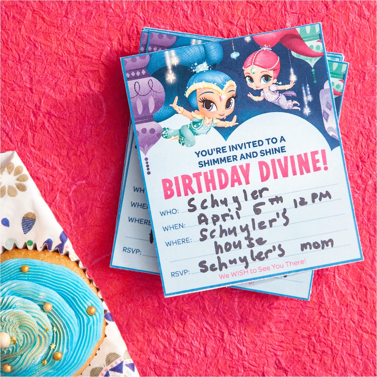Peter Rabbit Nick Jr Birthday Invitations Nick Jr Birthday Invitations Plan A Shimmer and Shine