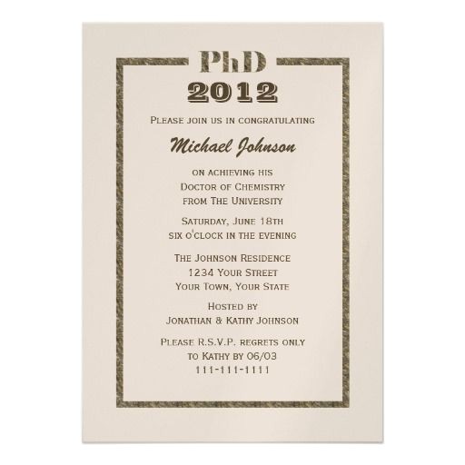 Phd Graduation Party Invitation Wording 19 Best Images About Uw Graduation Ideas On Pinterest