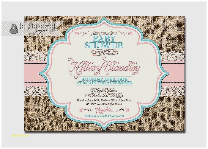 Pink and Aqua Baby Shower Invitations Baby Shower Invitation Unique Pink and Aqua Baby Shower