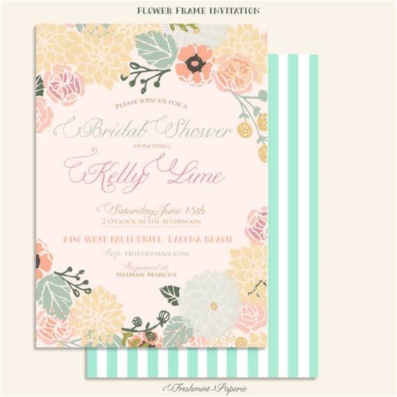 Pink and Gold Bridal Shower Invitations Etsy Pink and Gold Bridal Shower Invitations Etsy 99 Wedding
