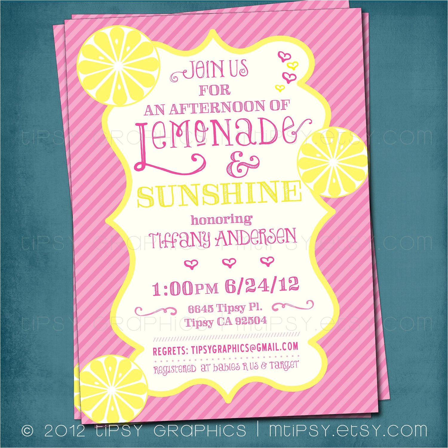 Pink and Yellow Bridal Shower Invitations Lemonade and Sunshine Baby or Bridal Shower Invite Yellow Pink and Yellow Bridal Shower Invitations Lemonade and Sunshine Baby or Bridal Shower Invite Yellow