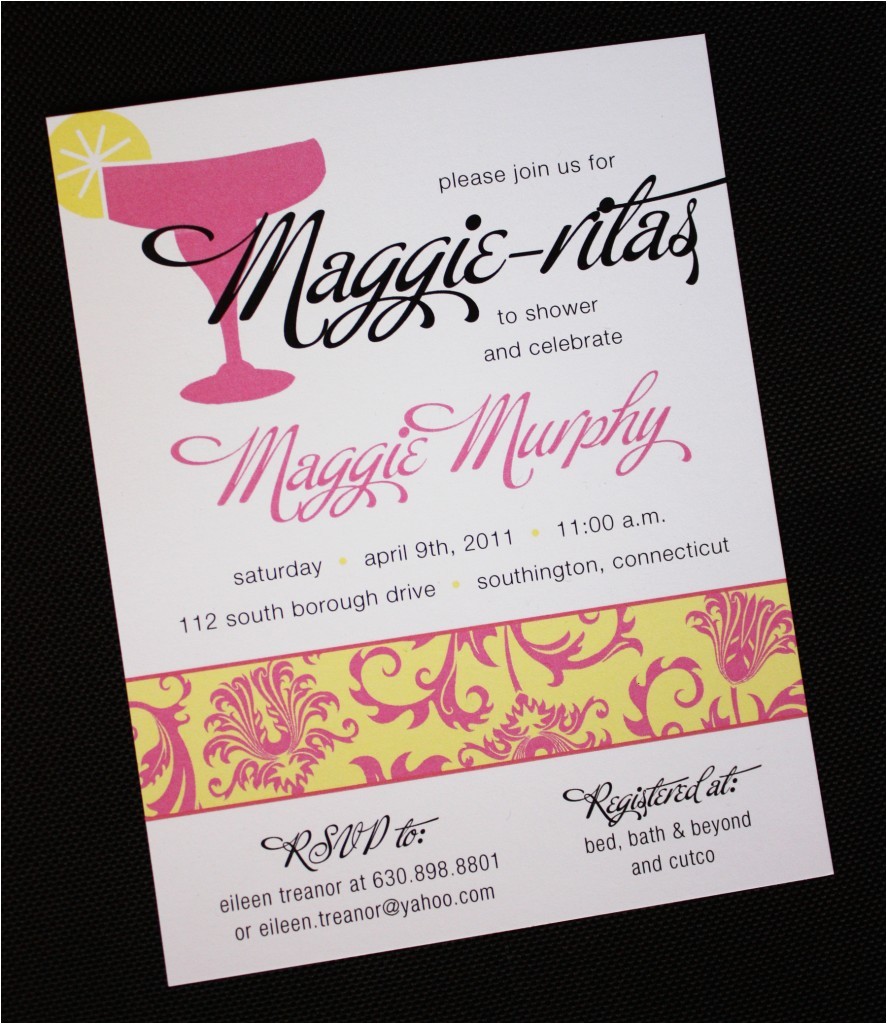 Pink and Yellow Bridal Shower Invitations Pink and Yellow Floral Damask Pink and Yellow Bridal Shower Invitations Pink and Yellow Floral Damask