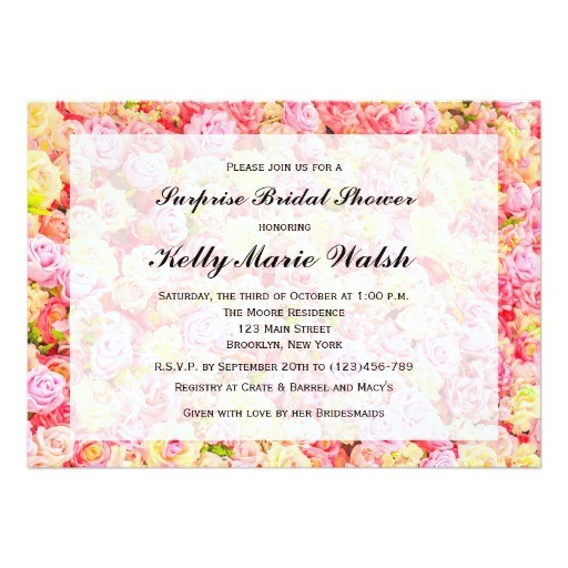 Pink and Yellow Bridal Shower Invitations Pink and Yellow Roses Bridal Shower Invitation Pink and Yellow Bridal Shower Invitations Pink and Yellow Roses Bridal Shower Invitation