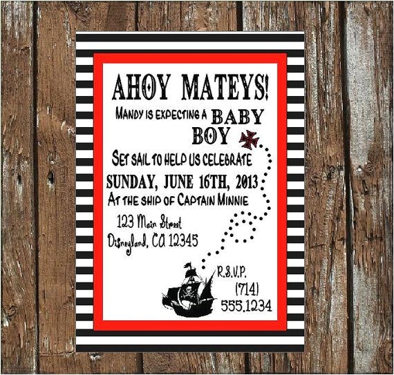 Pirate themed Baby Shower Invitations 20 Pirate Baby Shower Invitations Pirate themed Baby Shower Invitations 20 Pirate Baby Shower Invitations