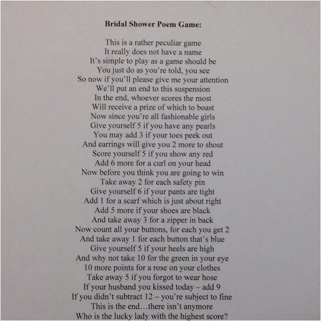 Poems Bridal Shower Invitations 42 Best Images About Bridal Shower On Pinterest