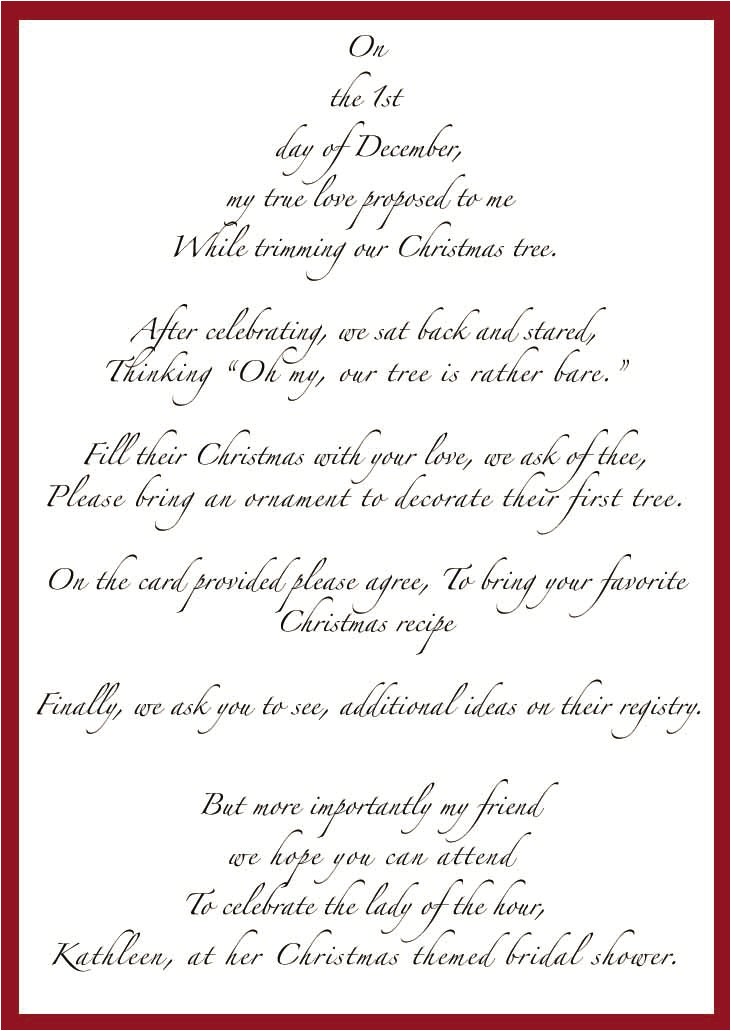 Poems Bridal Shower Invitations Wedding Shower Poems and Quotes Quotesgram