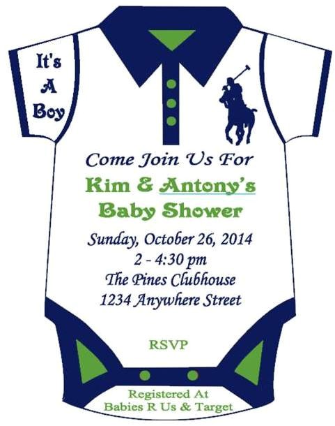 Polo Baby Shower Invitations 12 Horseman themed Esie Baby Shower Invitation Read