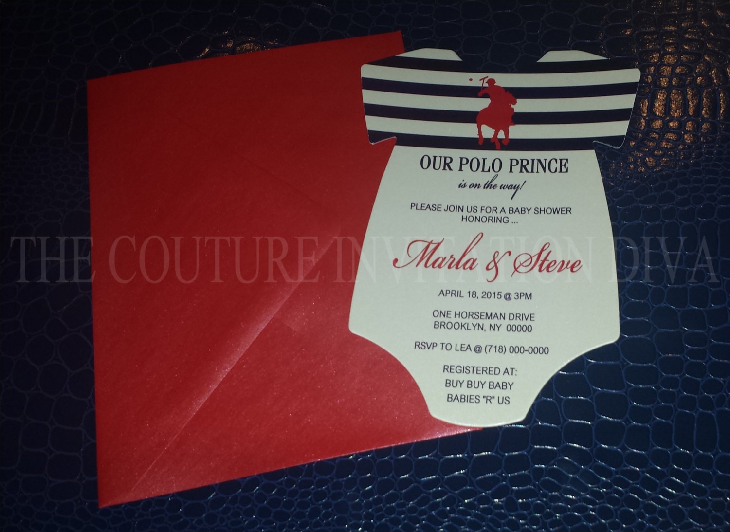 Polo Baby Shower Invitations Polo Prince Baby Shower Invitation Polo Prince Esie Baby