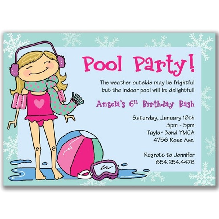 Pool Birthday Party Invitation Wording Masterly Tips to Write attractive Pool Party Invitations