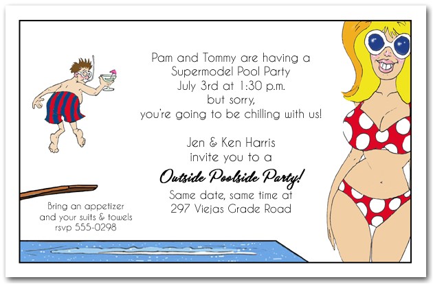 Pool Party Invitation Ideas for Adults Adult Pool Party Invitations Pool Party Invitation Ideas for Adults Adult Pool Party Invitations